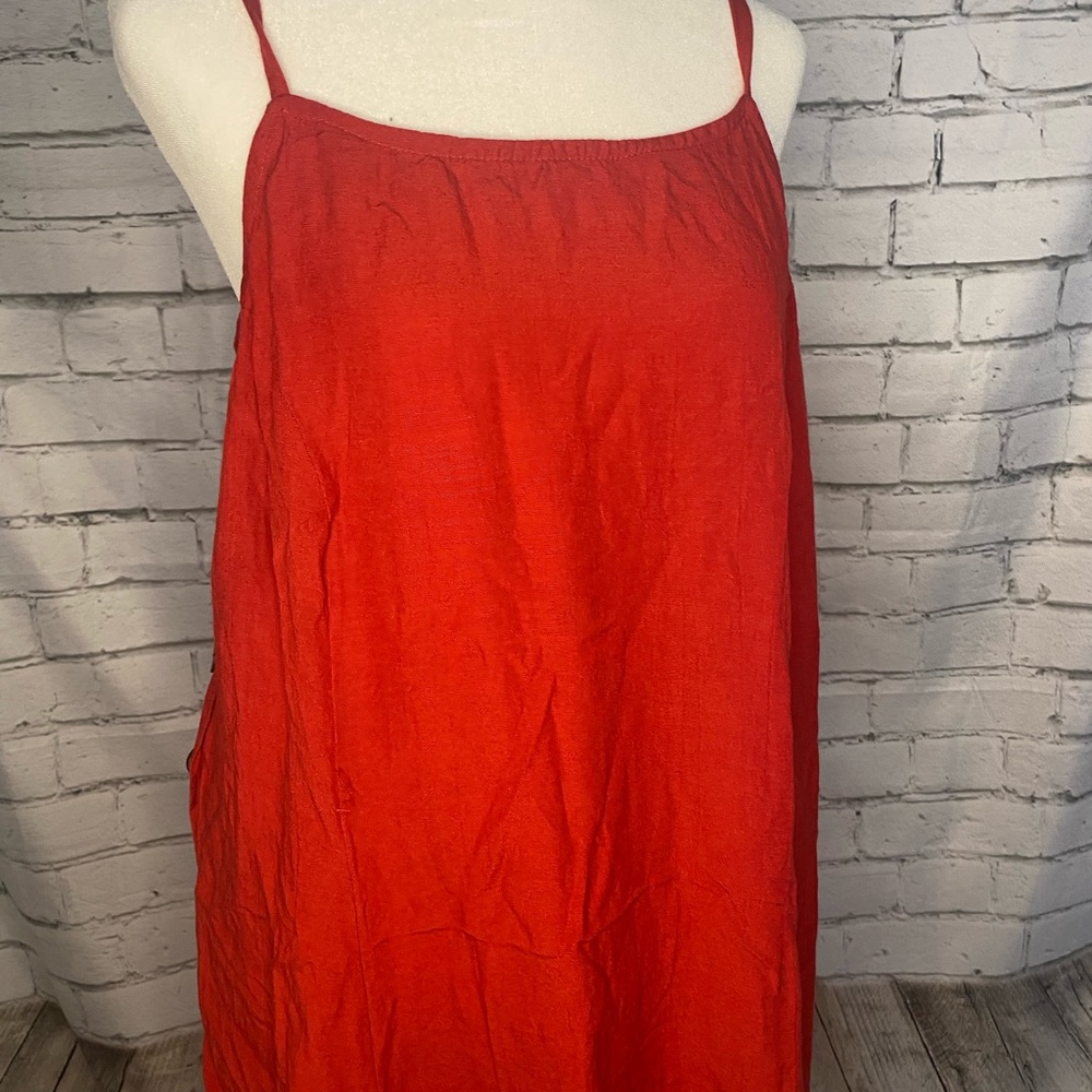 Marianne linen blend spaghetti strap dress - New never worn